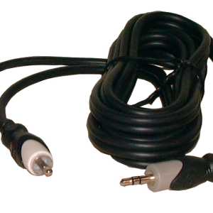 Mini Y Adapter – 3.5mm Stereo Male to Dual RCA Male (6 ft.)