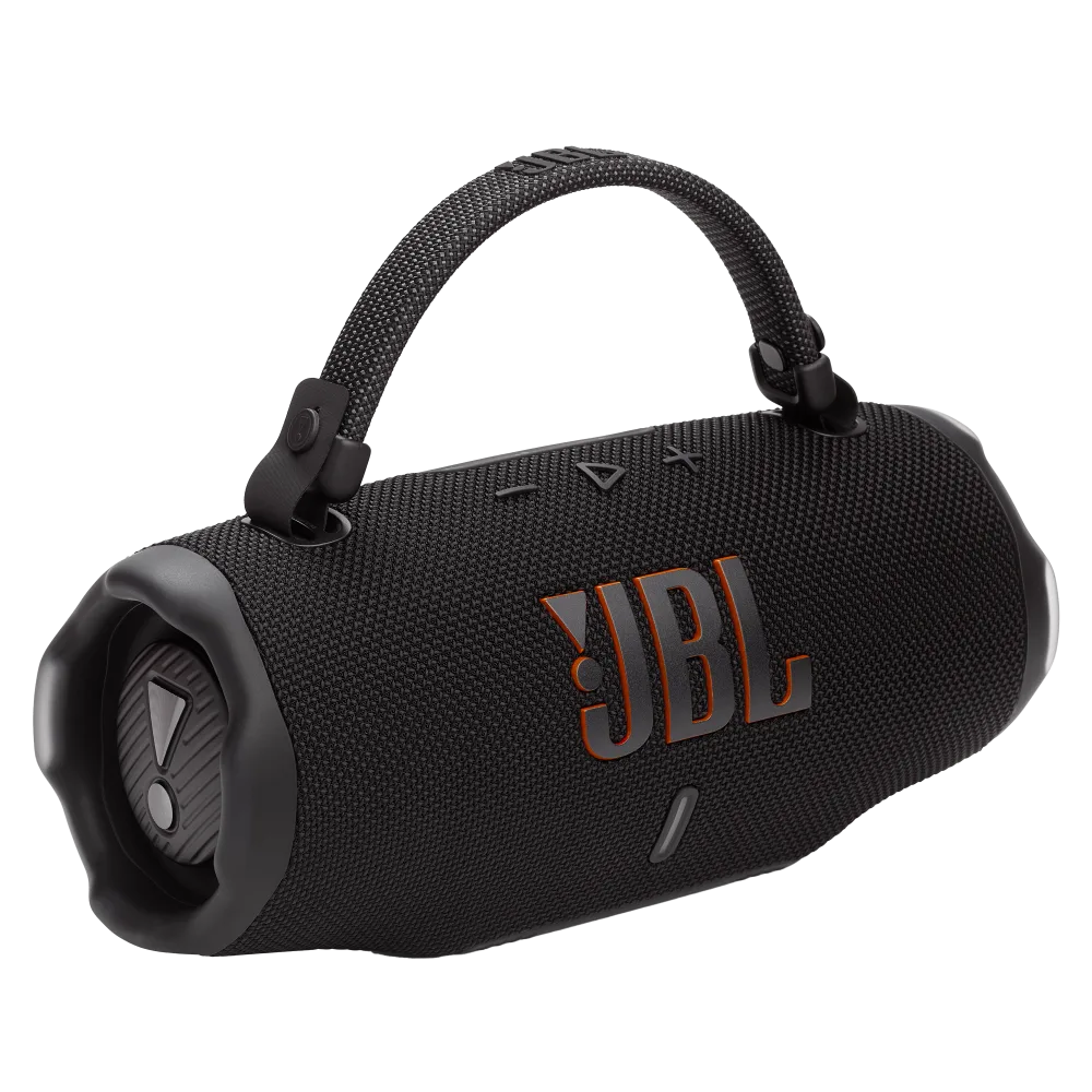 JBL Charge 6 Waterproof Bluetooth Speaker - Black