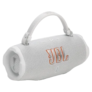 JBL Charge 6 Waterproof Bluetooth Speaker - White