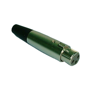 XLR Microphone Connector – In-Line Female (3 Pin)