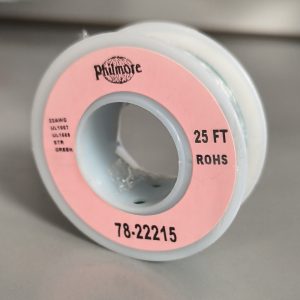 Stranded Copper Hook-Up Wire 22 AWG 25 ft – Green (78-22215)
