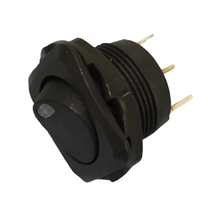 Square Rocker Switch SPST On/Off – Red LED (30-16422)