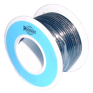 Solid Copper Hook-Up Wire 22 AWG 25 ft – Black