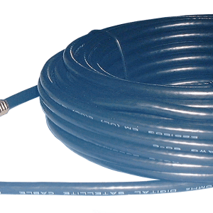 RG6/U Coaxial Cable – 50 ft, Weatherproof F Connectors