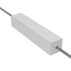 100Ω OHM 10W Wirewound Cement Resistor (2-Pack) High Power Flameproof Axial Resistor for Power Supplies, Load Testing & Current Limiting