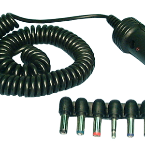 Automotive Universal DC Power Cord 10 ft Coiled – Cigarette Lighter Plug (TC6106)