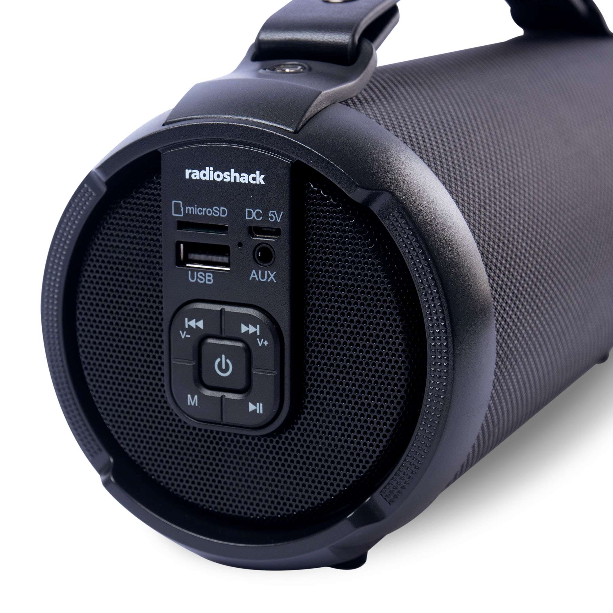 RadioShack 9W Bluetooth Speaker with FM Radio, TWS, AUX & USB – Rechargeable (Black, Blue, or Red) - Image 5