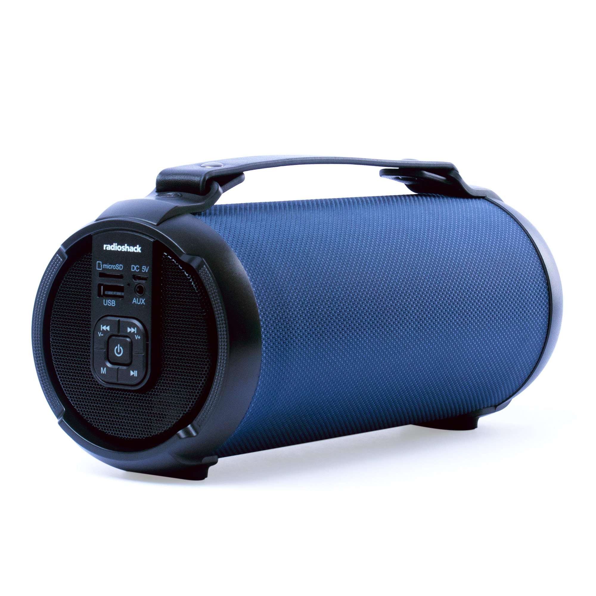 RadioShack 9W Bluetooth Speaker with FM Radio, TWS, AUX & USB – Rechargeable (Black, Blue, or Red) - Image 2