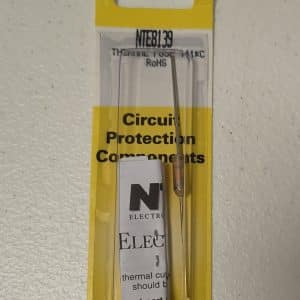 141°C Thermal Fuse 15A Axial Lead Non-Resettable