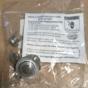 DRYER THERMOSTAT KIT FOR GAS OR ELECTRIC DRYERS LA-1053