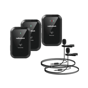 RadioShack Wireless Microphone System with LED Display & 3.5mm Connectivity